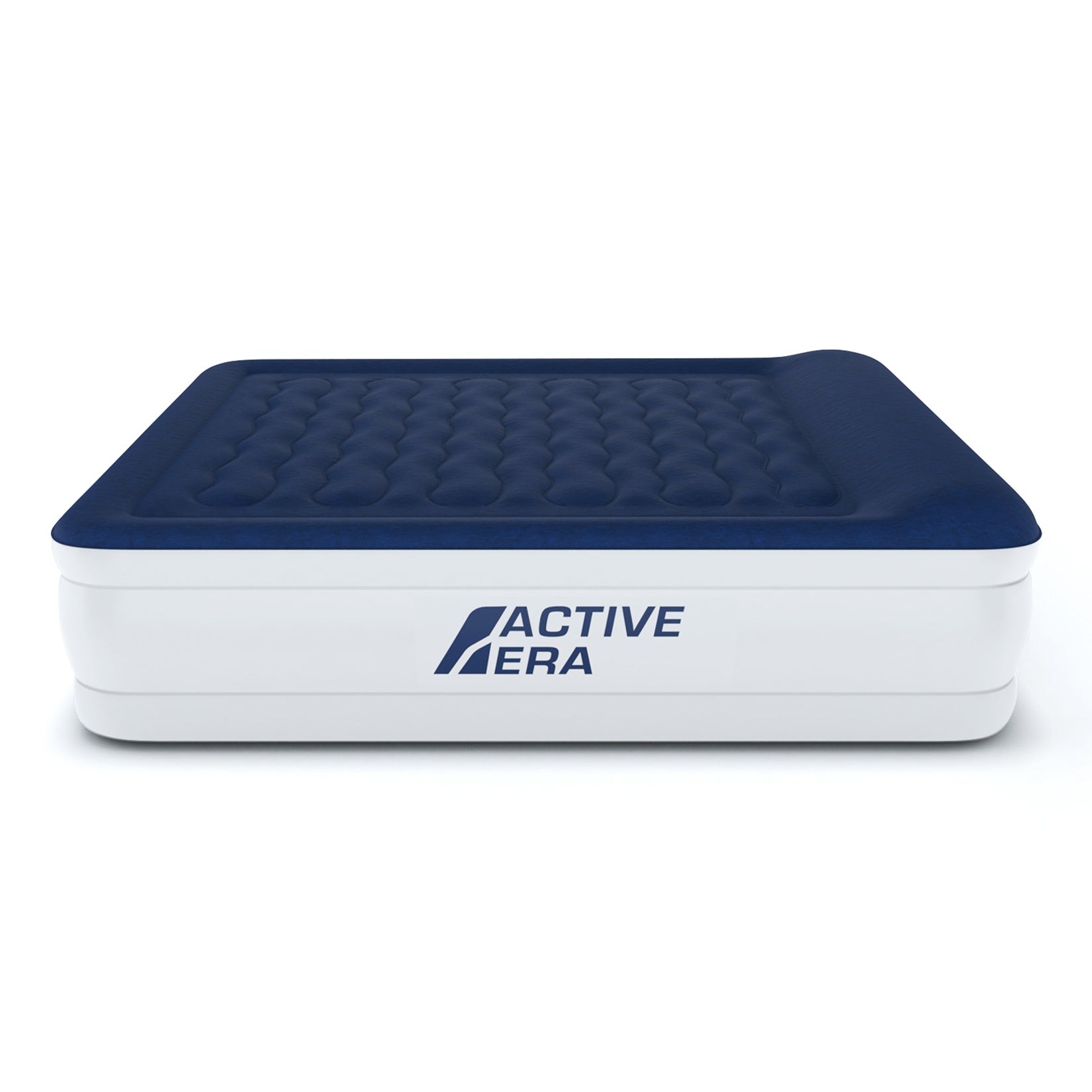 Luxury Single Air Bed – Navy/White